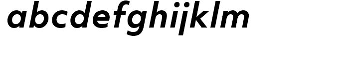 Objektiv Mk Bold Italic Font LOWERCASE