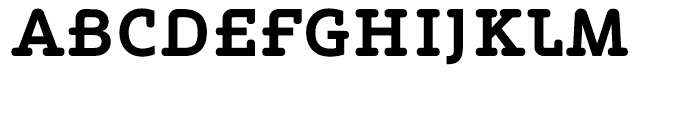 Oblik Serif Bold Font UPPERCASE