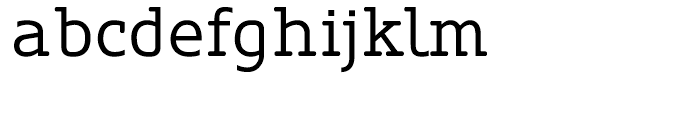 Oblik Serif Regular Font LOWERCASE