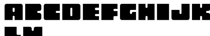 Oboe Solid Font LOWERCASE
