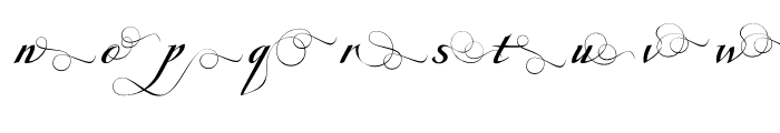 Obsession F Font LOWERCASE