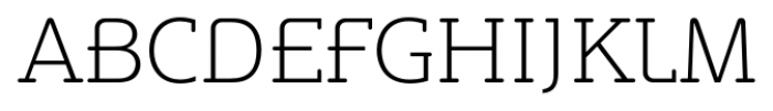 Oblik Serif Light Font UPPERCASE