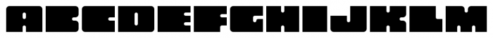 Oboe Solid Wide Font LOWERCASE