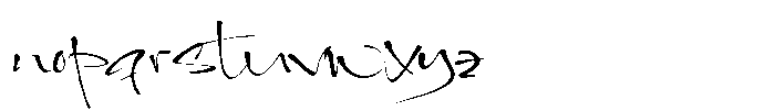 Oberland Font LOWERCASE