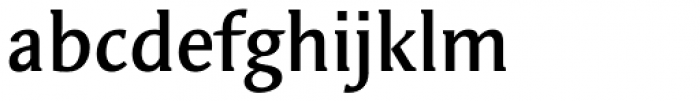 Oberon Serif EF Bold Font LOWERCASE