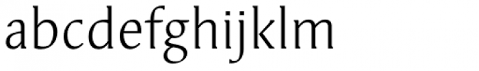 Oberon Serif EF Book Font LOWERCASE
