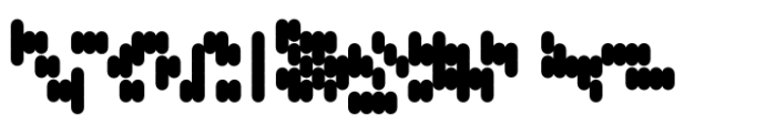 Obert Reclined 0 Font OTHER CHARS