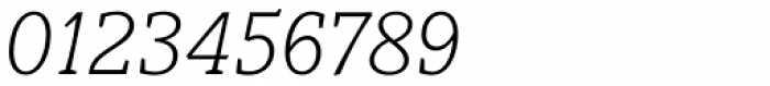 Obla Thin Italic Font OTHER CHARS