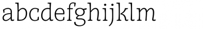 Obla Thin Font LOWERCASE