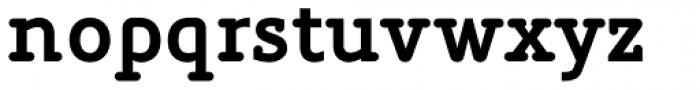 Oblik Serif Bold Font LOWERCASE