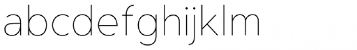 Oblivian Text Thin Font LOWERCASE