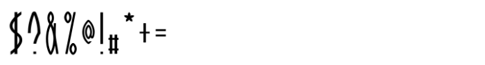 Obschepit Font OTHER CHARS