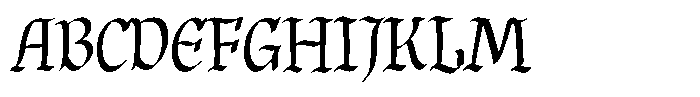 Obsidian Monolith Font UPPERCASE