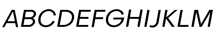 Object Sans Variable 10 Font UPPERCASE