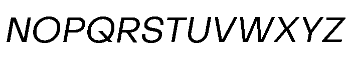 Object Sans Variable 10 Font UPPERCASE