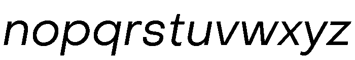 Object Sans Variable 10 Font LOWERCASE