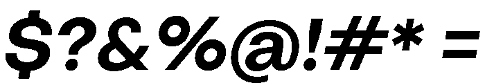Object Sans Variable 12 Font OTHER CHARS