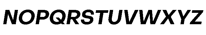 Object Sans Variable 12 Font UPPERCASE