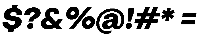 Object Sans Variable 13 Font OTHER CHARS