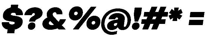 Object Sans Variable 14 Font OTHER CHARS
