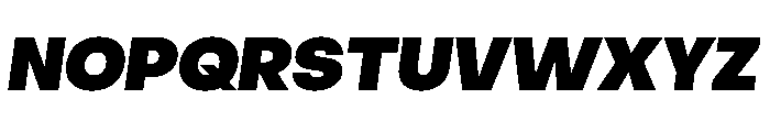Object Sans Variable 14 Font UPPERCASE