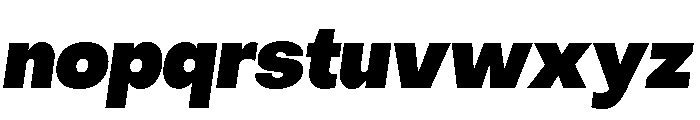Object Sans Variable 14 Font LOWERCASE