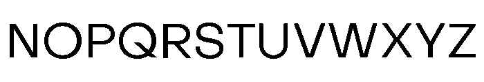 Object Sans Variable 3 Font UPPERCASE