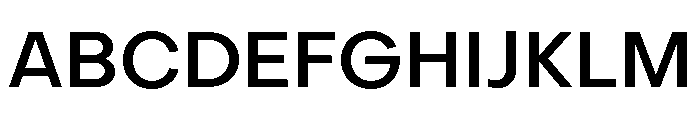 Object Sans Variable 4 Font UPPERCASE
