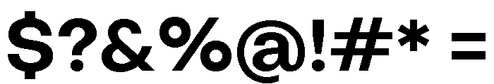 Object Sans Variable 5 Font OTHER CHARS