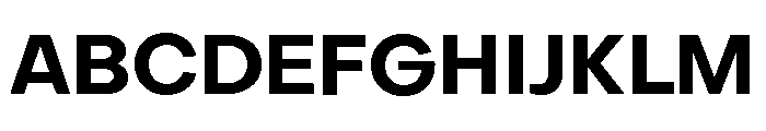 Object Sans Variable 5 Font UPPERCASE