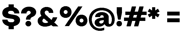 Object Sans Variable 6 Font OTHER CHARS