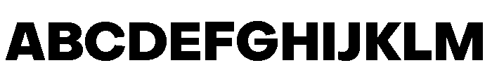 Object Sans Variable 6 Font UPPERCASE