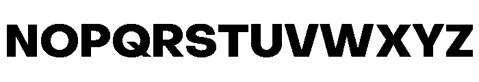 Object Sans Variable 6 Font UPPERCASE