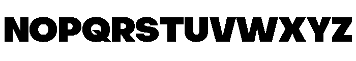 Object Sans Variable 7 Font UPPERCASE