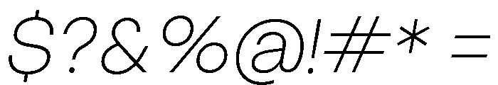 Object Sans Variable 8 Font OTHER CHARS