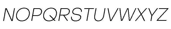 Object Sans Variable 8 Font UPPERCASE