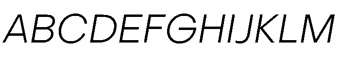 Object Sans Variable 9 Font UPPERCASE