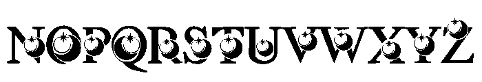 Occult Charm Magic Font UPPERCASE