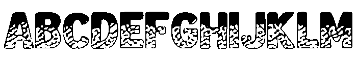 Ocean_Abyss Font UPPERCASE