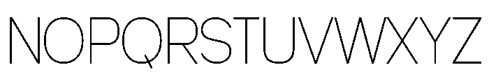 Ocean House Font UPPERCASE