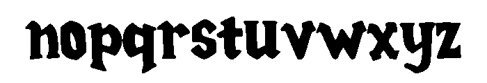 Ocean Pirates Regular Font LOWERCASE