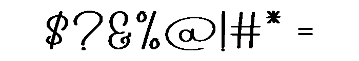 Ocean Saturday Font OTHER CHARS
