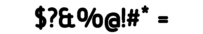 Oceanight Font OTHER CHARS