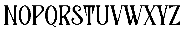 OchlazRegular Font LOWERCASE