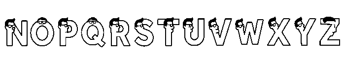 Ochre Regular Font UPPERCASE