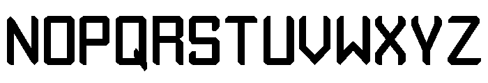 Octa Meatrix Regular Font UPPERCASE