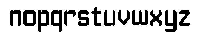 Octa Meatrix Regular Font LOWERCASE