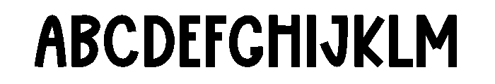 October Culture Font UPPERCASE