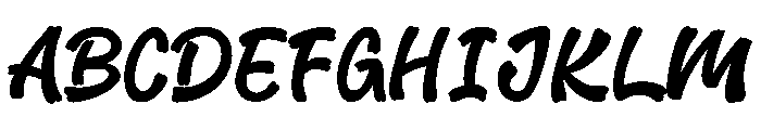 October Spooklet Font UPPERCASE