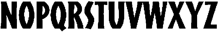 OC Tangram Regular otf (400) Font UPPERCASE